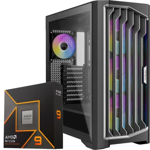 PC Workstation AMD Ryzen 9 9950X, RTX 4080 Super, 64GB RAM, 1TB NVMe, WiFi 6e (MPN CE-002636, Workstations Personalizadas) img-1