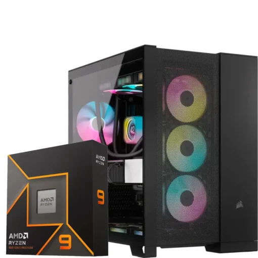 PC Workstation AMD Ryzen 9 9950X, RTX 4090, 64GB RAM, 2TB NVMe, WiFi 6E + BT (MPN CE-003360, Workstations Personalizadas) img-1