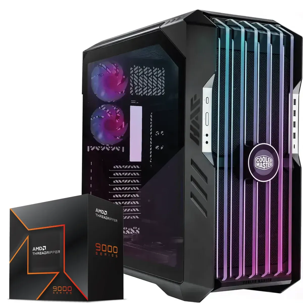 PC Workstation AMD Threadripper 9960X, RTX PRO 4500 32GB, 128GB RAM, 2.5TB NVMe (MPN CE-009198, Workstations Personalizadas) img-1