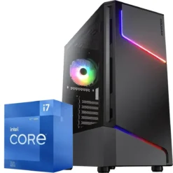 PC Workstation Intel Core i7-12700F, RTX 4060, 32GB RAM, 2TB NVMe, 2TB HDD, WiFi (MPN CE-002236, Workstations Personalizadas) img-1