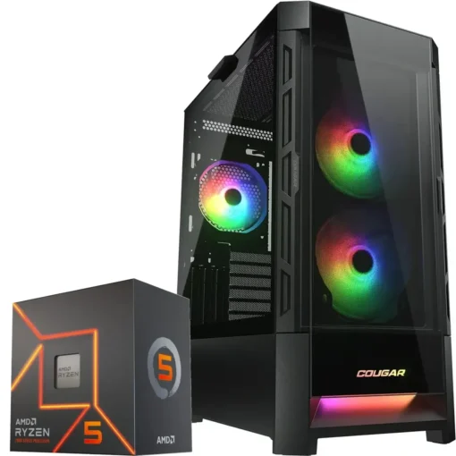PC Gamer AMD Ryzen 5 7600, 16GB RAM, 1TB SSD PCIe 4.0, WiFi 6E, 650W Bronze (MPN CE-003965, PC Gamer Personalizado) img-1