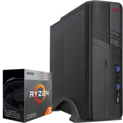 PC de Escritorio AMD Ryzen 3 3200G, 16GB RAM, 500GB SSD NVMe (MPN CE-000729, PC de Oficina Personalizado) img-1