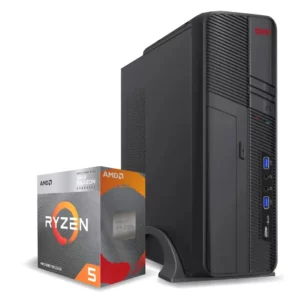 PC de Escritorio AMD Ryzen 5 4600G, 16GB RAM, 500GB SSD NVMe, Slim CE-000452