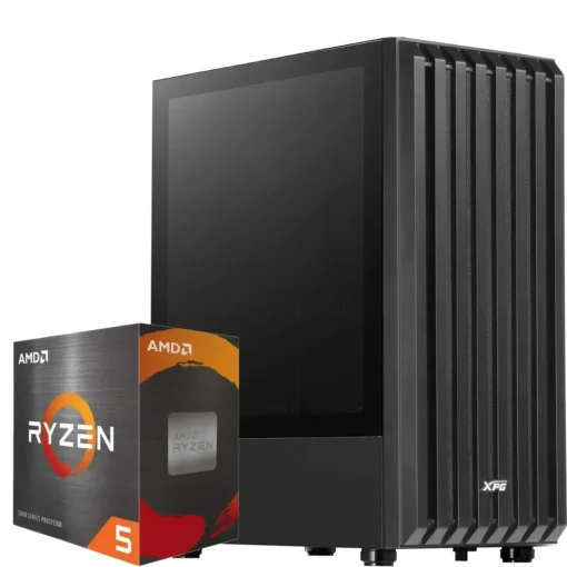 PC de Escritorio AMD Ryzen 5 5500, RTX 5060 8GB, 32GB RAM DDR4, 1TB NVMe (MPN CE-004557, PC de Oficina Personalizado) img-1