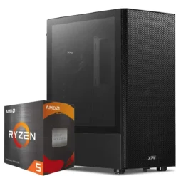 PC de Escritorio AMD Ryzen 5 5600, RTX 4060, 32GB RAM DDR4, 1TB NVMe, WiFi 6 (MPN CE-003614, PC de Oficina Personalizado) img-1