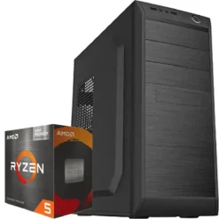 PC de Escritorio AMD Ryzen 5 5600G, 16GB RAM, 1TB SSD NVMe (MPN CE-001387, PC de Oficina Personalizado) img-1