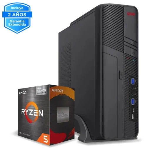 PC de Escritorio AMD Ryzen 5 5600G, 16GB RAM, 512GB SSD NVMe Gen4 CE-000012 img-1