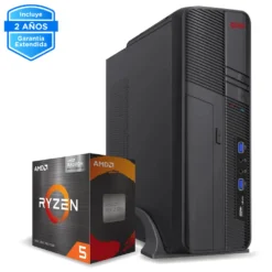 PC de Escritorio AMD Ryzen 5 5600GT, 16GB RAM, 1TB SSD NVMe 3500MB/s CE-001654