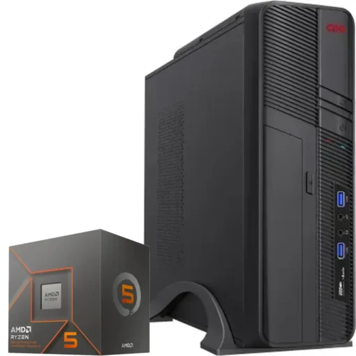 PC de Escritorio AMD Ryzen 5 8600G, 16GB RAM, 500GB NVMe, WiFi 6 (MPN CE-003661, PC de Oficina Personalizado) img-1