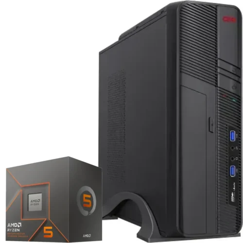 PC de Escritorio AMD Ryzen 5 8600G, 32GB RAM DDR5, 2TB NVMe 4.0 (MPN CE-007309, PC de Oficina Personalizado) img-1