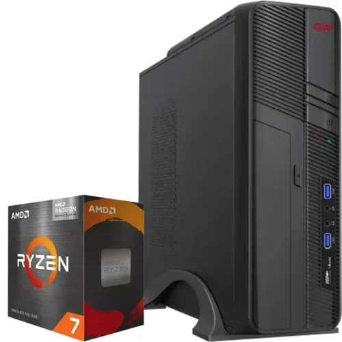 PC de Escritorio AMD Ryzen 7 5700G, 16GB RAM, 1TB SSD NVMe Gen4 (MPN CE-008882, PC de Oficina Personalizado) img-1