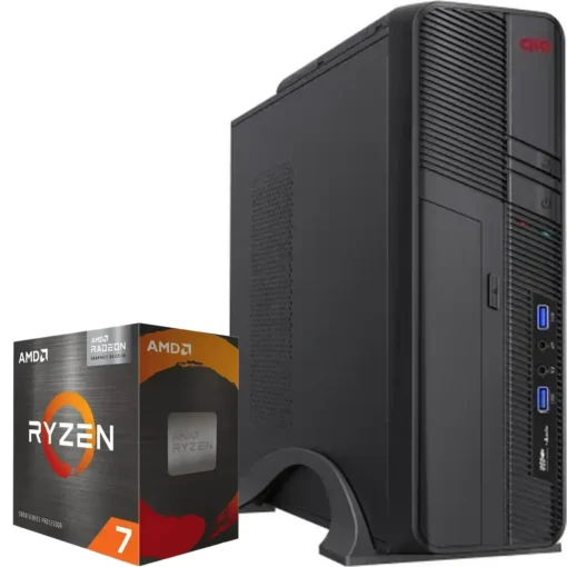 PC de Escritorio AMD Ryzen 7 5700G, 32GB RAM, 1TB SSD NVMe 3500MB/s (MPN CE-003111, PC de Oficina Personalizado) img-1