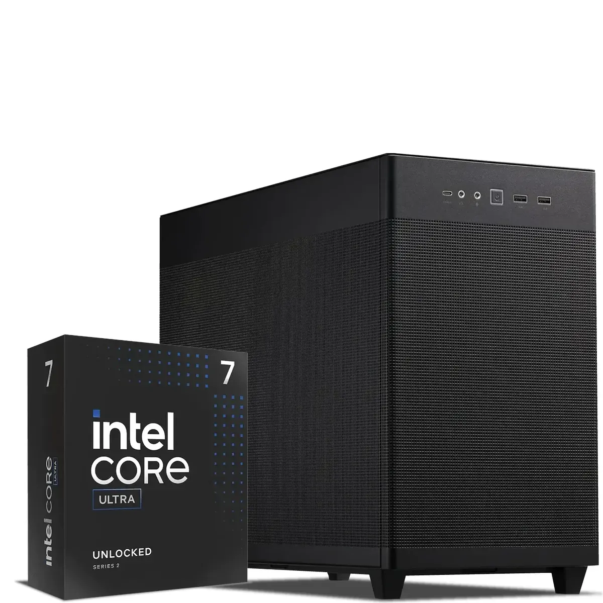 PC de Escritorio Intel Core Ultra 7 265K, RX 7600 8GB, 64GB RAM 2TB NVMe WiFi 7 (MPN CE-009091, PC de Oficina Personalizado) img-1