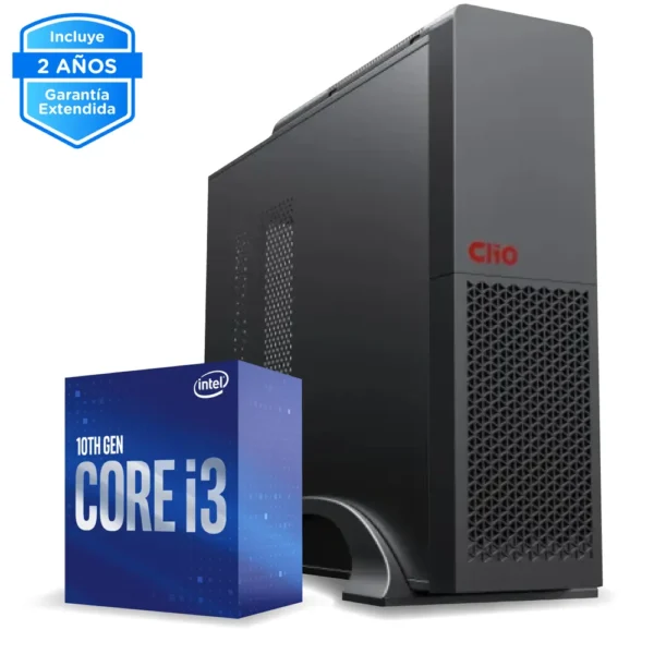 PC de Escritorio Intel Core i3-10100, 8GB RAM, 250GB NVMe CE-001052
