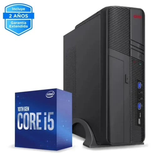 PC de Escritorio Intel Core i5-10400, 8GB RAM, 500GB SSD NVMe Gen4 CE-001482