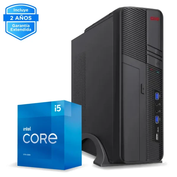 PC de Escritorio Intel Core i5-11400, 8GB RAM, 250GB SSD NVMe CE-001112