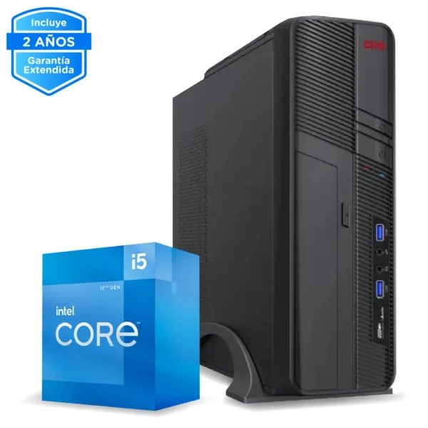 PC de Escritorio Intel Core i5-12400, 16GB RAM, 500GB SSD NVMe Gen4 CE-000003 img-1