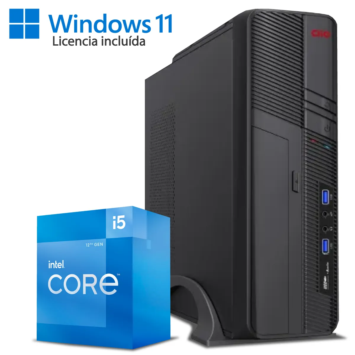 PC De Escritorio Intel Core I5-12400, 16GB RAM DDR4, 500GB NVMe ...