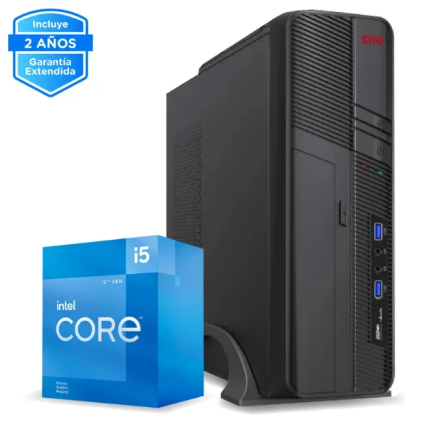 PC de Escritorio Intel Core i5-12400F, GT 1030, 16GB RAM, 250GB SSD NVMe CE-000960 img-1