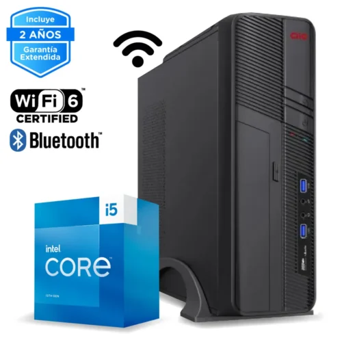 PC de Escritorio Intel Core i5-13400, 16GB RAM, 1TB SSD NVMe 3500MB/s, WiFi 6 CE-001627