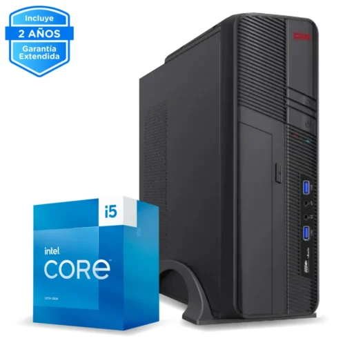PC de Escritorio Intel Core i5-13400, 16GB RAM DDR4, 500GB SSD NVMe, Slim CE-000884 img-1