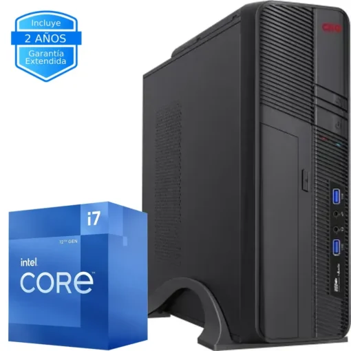 PC de Escritorio Intel Core i7-12700, 16GB RAM, 1TB SSD NVMe, WiFi 6 + BT CE-002031 img-1