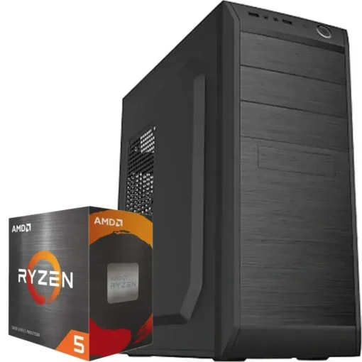 PC de Escritorio Ryzen 5 5600X, GXT 710, 8GB RAM, 480GB SSD SATA 3.0 (MPN CE-000257, PC de Oficina Personalizado) img-1