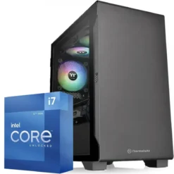 PC de Trabajo Intel Core i7-12700K, 32GB RAM, 960GB SSD NVMe, WiFi (MPN CE-PCOF0110, PC de Oficina Personalizado) img-1