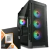 PC gamer AMD Ryzen 9 9950X3D, RTX 5080 16GB, 96GB RAM, 6TB SSD, WiFi (MPN CE-009070, PC Gamer Personalizado) img-1
