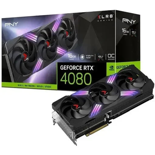 PNY GeForce RTX 4080 16GB OC XLR8 VCG408016TFXXPB1-O img-1