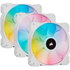 Pack 3 Ventiladores Gabinete 120mm Corsair iCUE SP 120 RGB ELITE (A-RGB) CO-9050137-WW