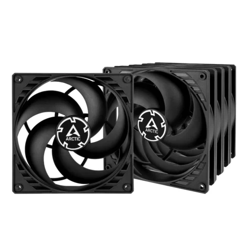 Pack 5un Ventiladores Gabinete 140mm ARCTIC P14 Black 72.8 CFM - 2.4mmH2O ACFAN00136A