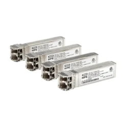 Pack de 4 transceptores HPE MSA de canal de fibra SFP+ de onda corta de 16 Gb (MPN C8R24B, Accesorios para Servidores) img-1
