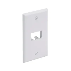 Panduit Faceplate 2 Puertos Serie Classic De Mini Com Es Compatible Con Dos (MPN CFP2WH, Cableado estructural) img-1