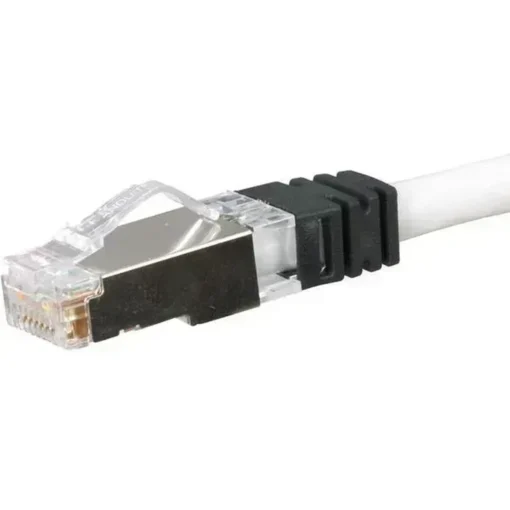 Cable Panduit Cat.6A F/UTP 2m, blindado LSZH, RJ-45, blanco (MPN STP6C2M, Cables De Red) img-1