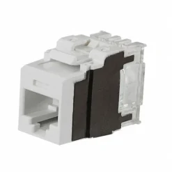 Panduit Módulo De Conector Jack Ponchado Keystone Utp Rj45, Cat 6A, Wh, Color (MPN NK6X88MWH, Cables De Red) img-1