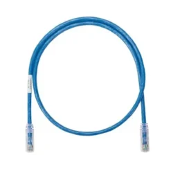 Panduit Patch Cable CAT6A RJ-45 2.1M, Azul, F/UTP, CM/LSZH, Antiestrés (MPN NK6APC7BU, Cables De Red) img-1