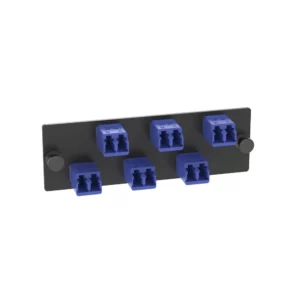 Panduit Opticom Fiber Adapter Panels Patch Panel Azul 6 Ports FAP6WBUDLCZ