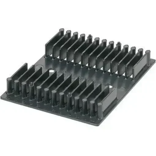 Panduit Opticom Soporte De Módulo De Fibra Óptica Negro (MPN FSC24, Adaptadores y Accesorios De Red) img-1
