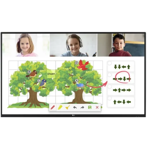 Pantalla Interactiva Profesional LG 65" UHD, WiFi, Bluetooth (J-B) (MPN 65TR3D, Pantallas interactivas) img-1