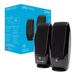 Parlante Logitech S150 USB, 2.0 canales, 1.2W RMS, para PC, portátil (MPN 980-001004, Parlantes) img-1