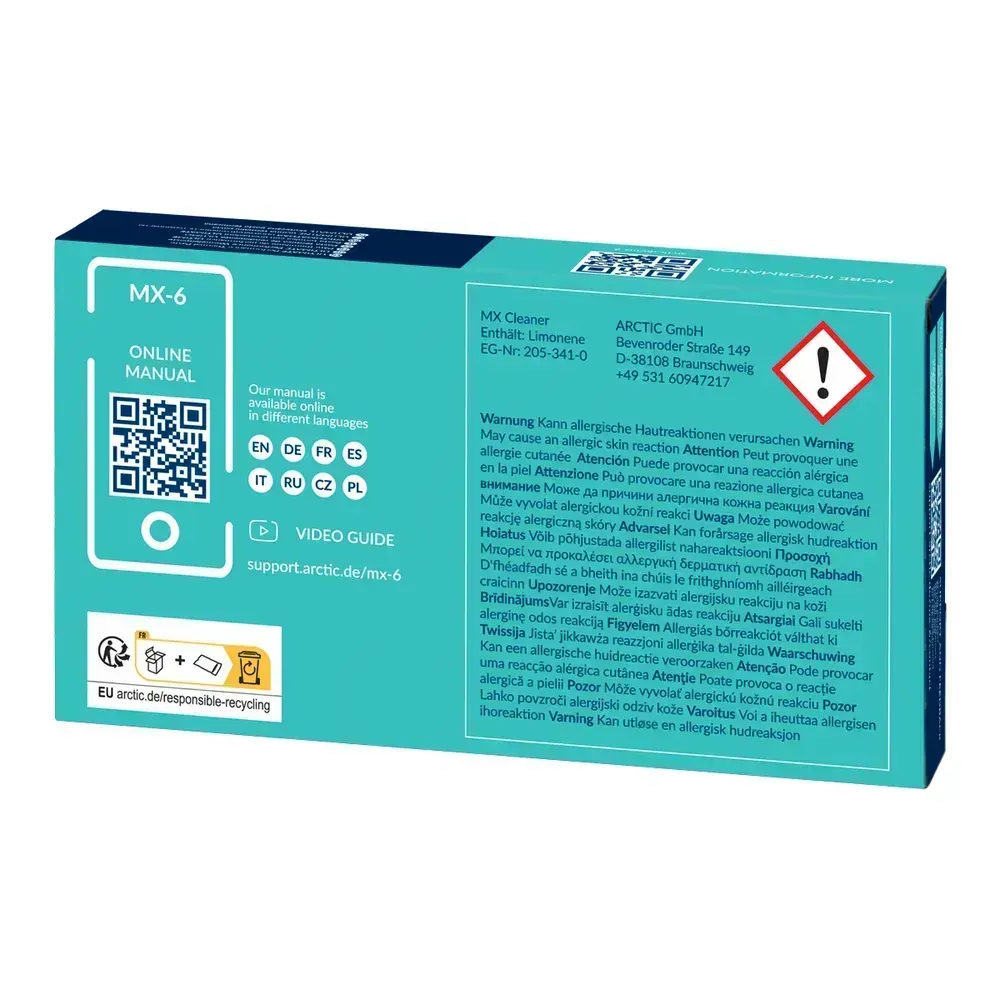 Pasta Térmica Arctic MX-6 8gr – Edisel Tool Store