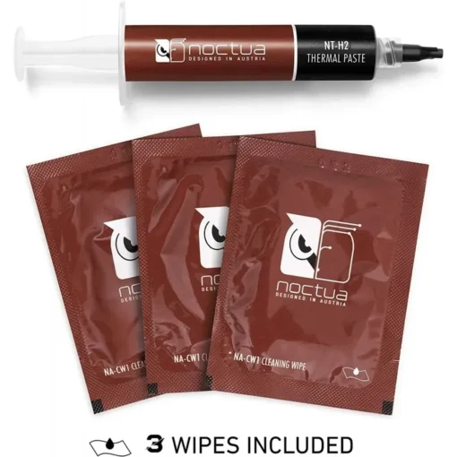 Pasta Disipadora Térmica Noctua NT-H2 3.5 Gramos + 3 Toallas limpieza NA-CW1 (MPN NT-H2 3.5G, Pastas térmicas y thermal pads) img-1