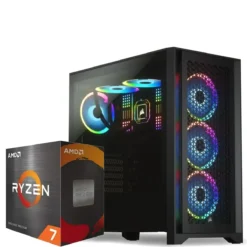 Pc Gamer AMD Ryzen 7 5800X, RTX 4070, 16GB RAM, 1TB SSD, WiFi 6, 700W (MPN CE-000693, PC Gamer Personalizado) img-1