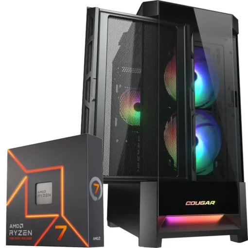 Pc Gamer AMD Ryzen 7 7700X, RTX 4060 Ti, 32GB RAM, 1TB NVMe, WiFi 6 (MPN CE-003559, PC Gamer Personalizado) img-1