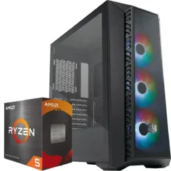 Pc Gamer Amd Ryzen 5 5600X, RTX 4060 TI, 16GB RAM, 500Gb SSD NVMe Gen 4.0, 750W (MPN CE-000555, PC Gamer Personalizado) img-1