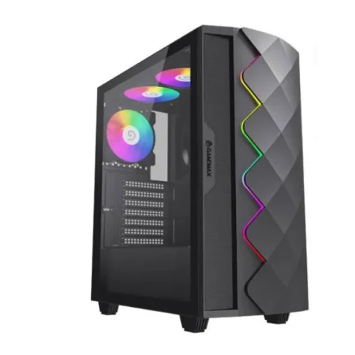 Pctronix Atx Diamond Negro (MPN 100280050133, Gabinetes para PC) img-1