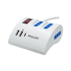 Philco Extension Usb Tipo C 3 Pos 2044B (MPN 19PLC2044B, Cables De Poder) img-1