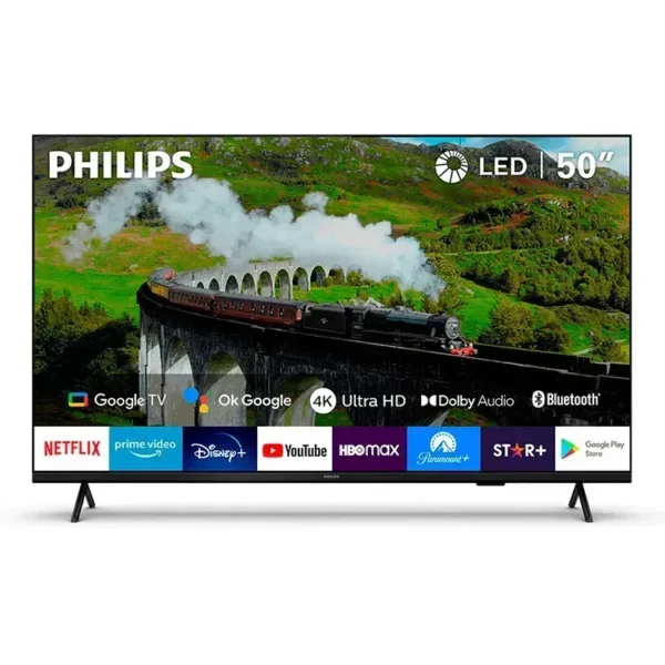 Philips Smart TV 50" 4K Ultra HD (3840X2160) Google Tv 60 Hz 2X 10 W 50PUD7408 img-1