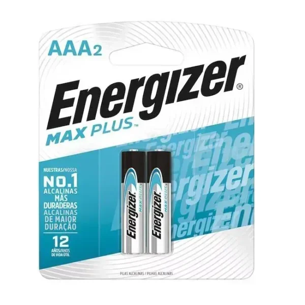 Pilas Energizer Max Plus AAA 2un EP92BP2 img-1